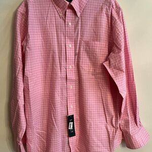 NWT LAUREN RALPH LAUREN CLASSIC FIT NON IRON BUTTON DOWN SHIRT - 16 1/2 - 34/35